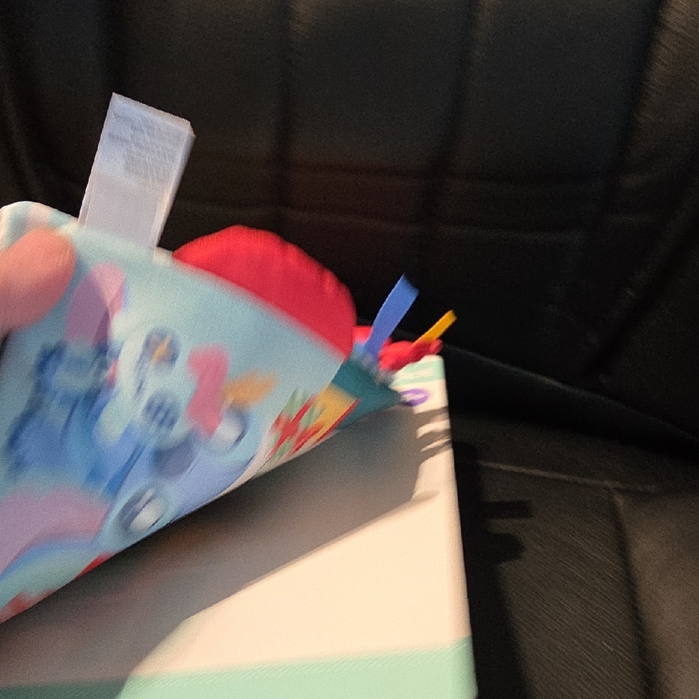 Disney Stitch Holiday Soft Book with Star Teether - Picture 6 of 10